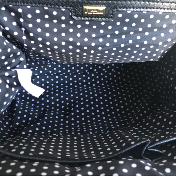 LuLu By LuLu Guinness Reptile Faux Leather Crossbody Bag, Black - Picture 8 of 12